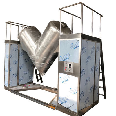 mezcladora de la vitamina 1.5m3 de la forma de V del polvo de la medicina química del mezclador 4-5.5KW