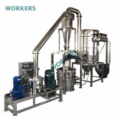 amoladora comercial extrafina Hammer Mill Pulverizer de la especia de la máquina de pulir 46kW